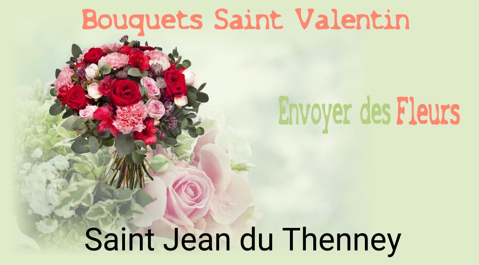 Roses de Saint-Valentin livrées à Saint-Jean-du-Thenney